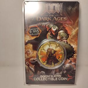 Doom The Dark Ages Limited Edition Coin Official Bethesda Collectible Badge